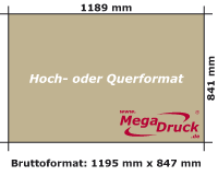 DIN A0, 115 g/qm Affichen