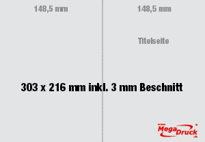 DIN A5, 4 Seiten DIN A5, 4 Seiten