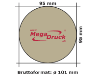 Rund  95 mm Durchmesser